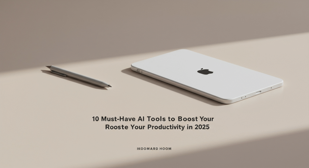 10 Must-Have AI Tools to Boost Your Productivity in 2025


